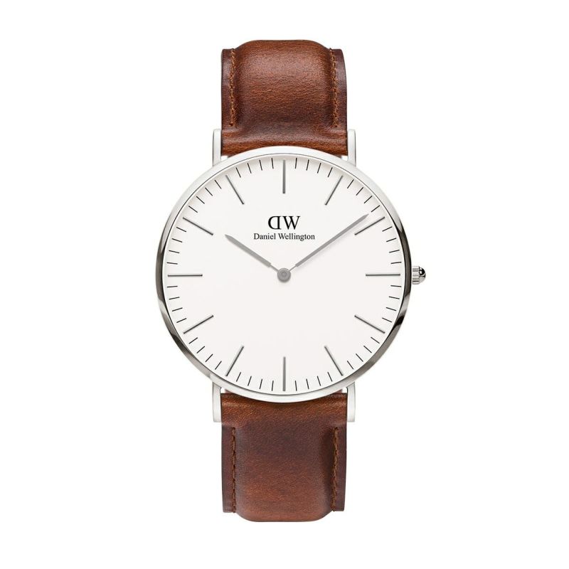 Daniel Wellington / ダニエルウェリントン セイント・モーズ シルバー 40mmの公式ECサイト掲載画像