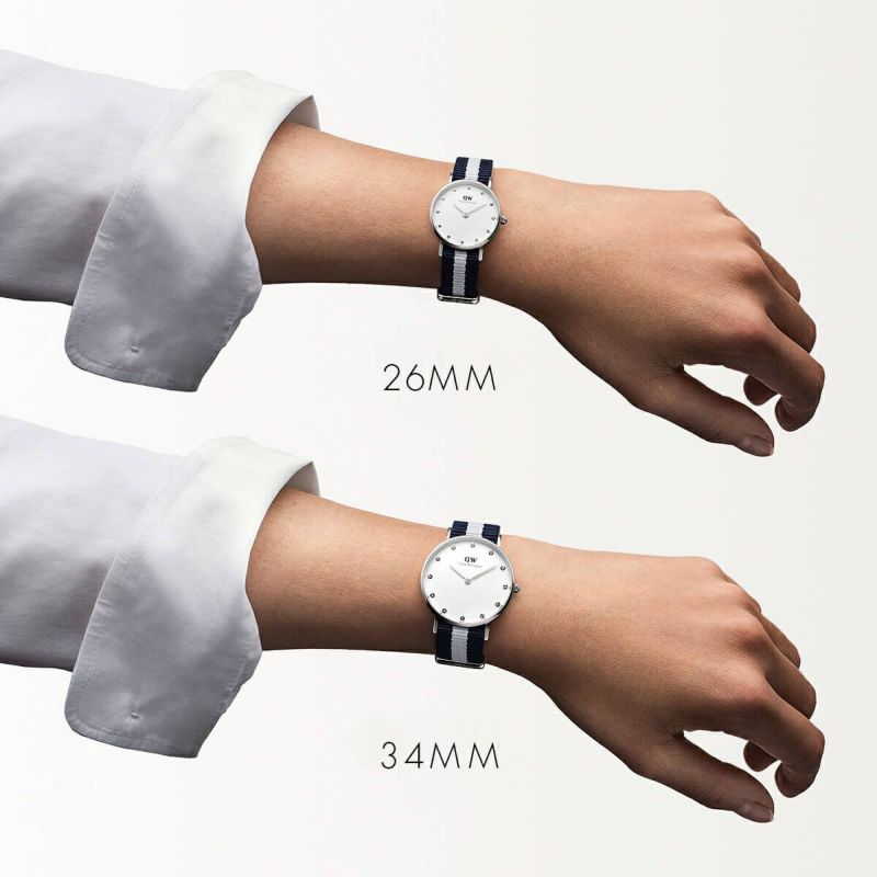 激安購入新品 保証付 ダニエルウェリントン グラスゴー 34mm 0953DW 腕時計