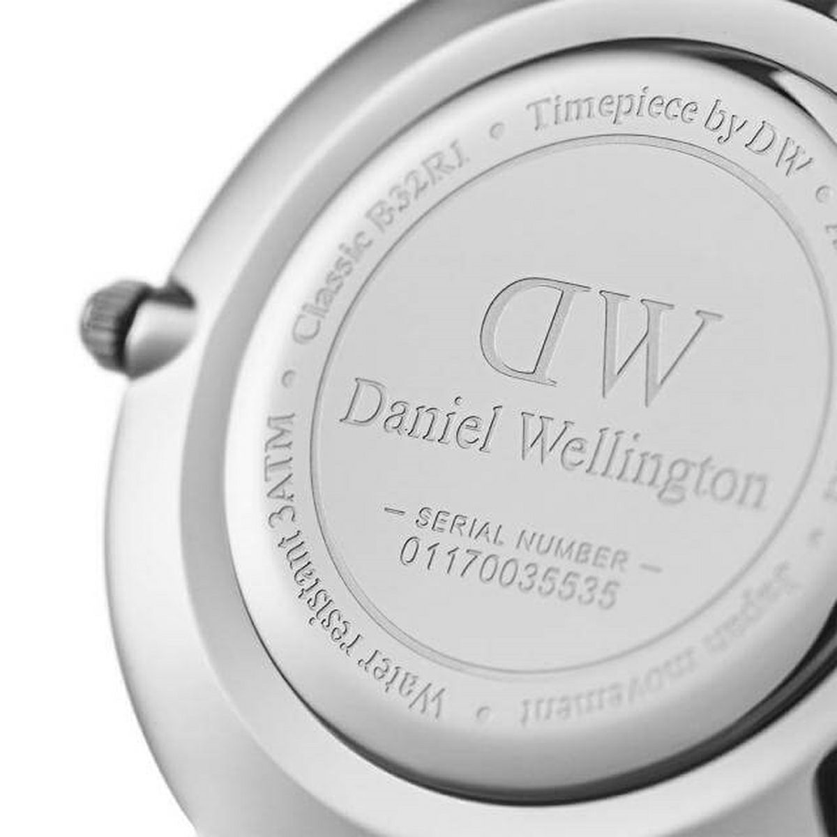 ダニエルウェリントン クラシックブラックペティット スターリング シルバー 32mm 商品詳細画像