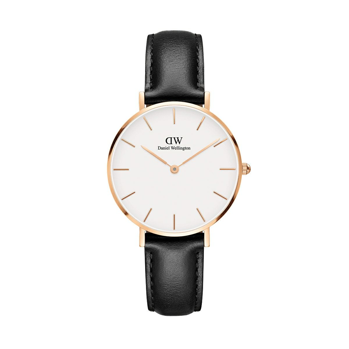 Daniel Wellington / ダニエルウェリントン クラシックペティット ホワイト シェフィールド ローズゴールド 32mmの公式ECサイト掲載画像
