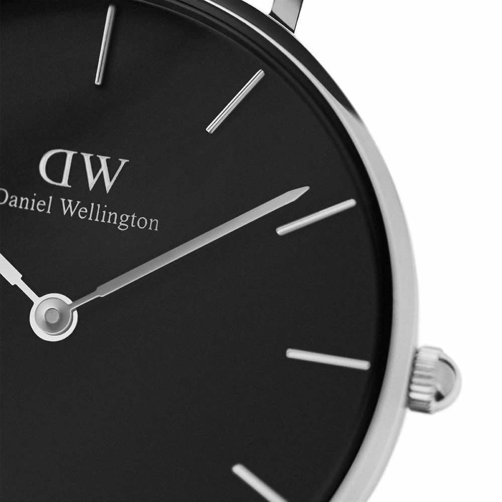 Daniel Wellington Daniel Wellington ダニエルウェリントン クラシックペティット ボンダイ ブラック シルバー 28mm レディース 女性用 腕時計 おしゃれ ブランド