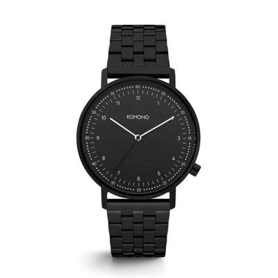 KOMONO | KOMONO / コモノ ルイス エステート ブラック メンズ 男性用 腕時計 おしゃれ ブランド