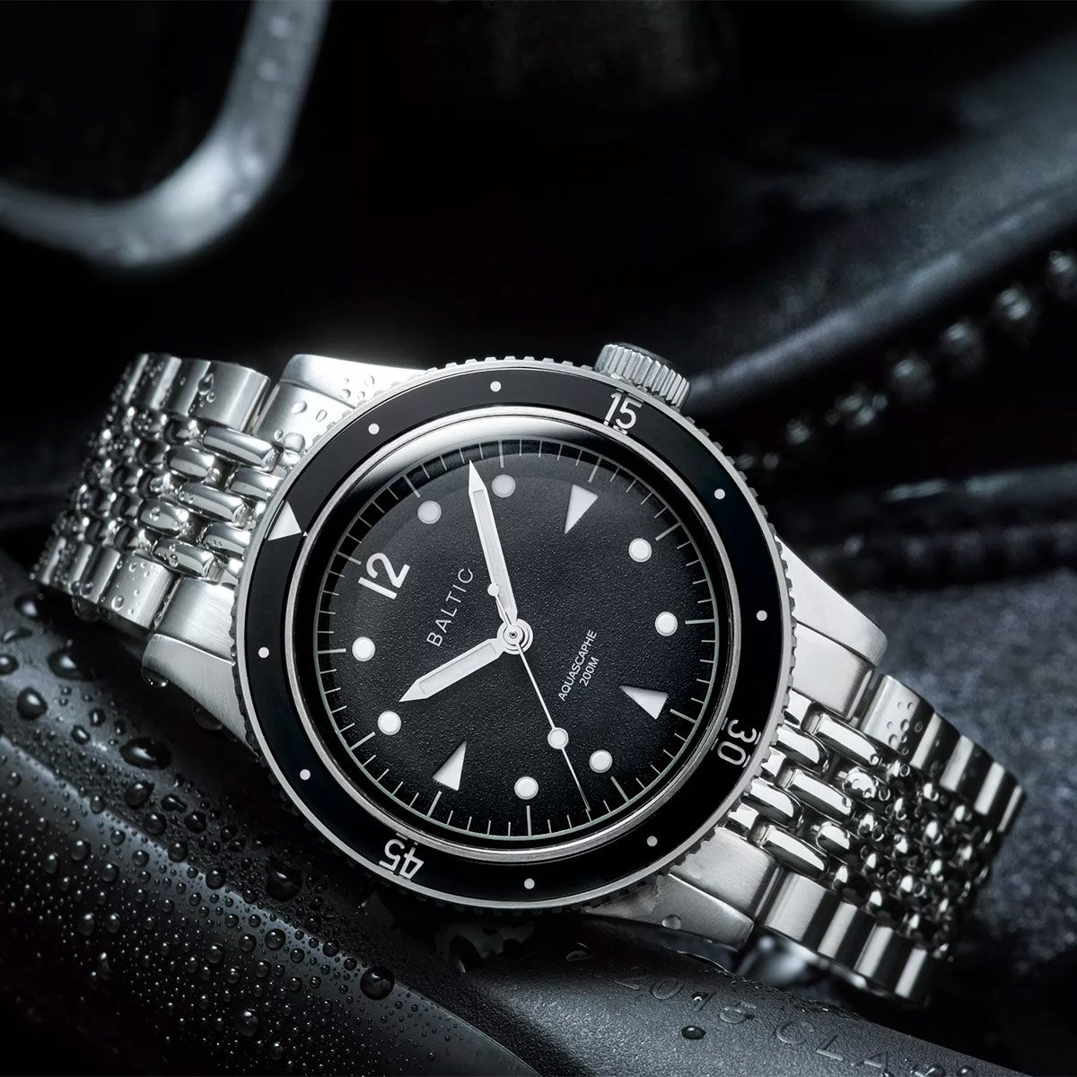 BALTIC WATCHES / バルチック アクアスカーフ ブラックシルバー 