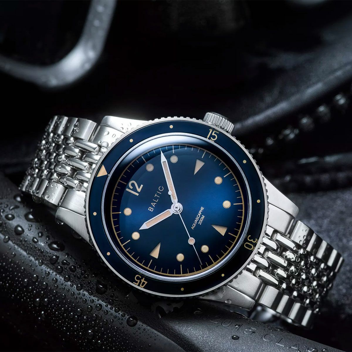 BALTIC WATCHES / バルチック アクアスカーフ ブルー ギルト ブラック 