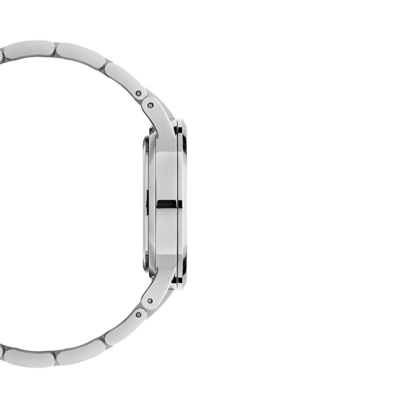 ダニエルウェリントン アイコニックリンク 40mm シルバー ブラック 商品詳細画像