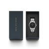 ダニエルウェリントン アイコニックリンク 40mm シルバー ブラック 商品詳細画像
