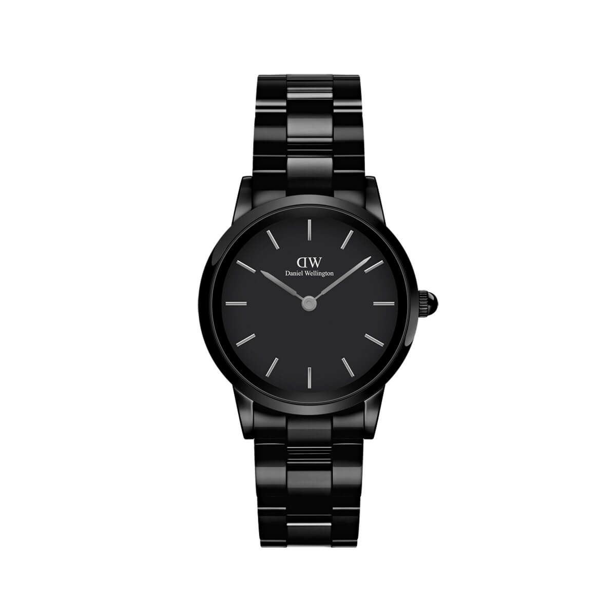Daniel Wellington / ダニエルウェリントン アイコニックセラミック 28mm ブラックの公式ECサイト掲載画像