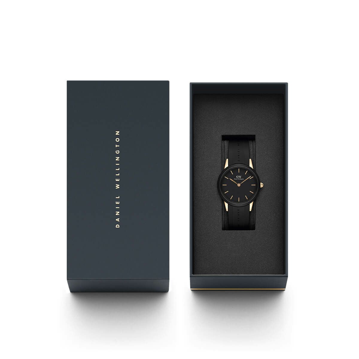 ダニエルウェリントン アイコニックモーション 32mm ローズゴールド ブラック 商品詳細画像