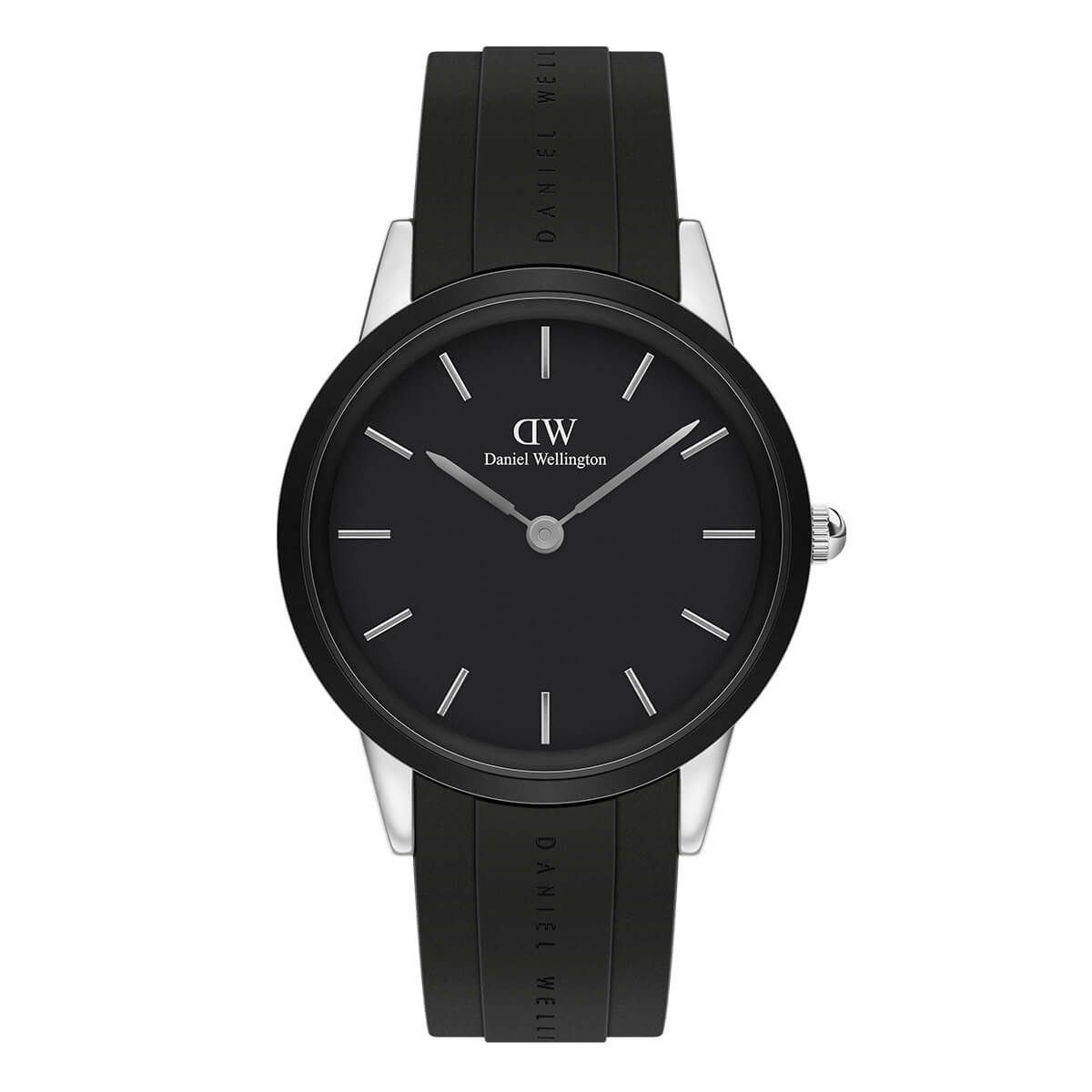 Daniel Wellington Daniel Wellington ダニエルウェリントン アイコニックモーション 40mm シルバー ブラック メンズ 男性用 腕時計 おしゃれ ブランド
