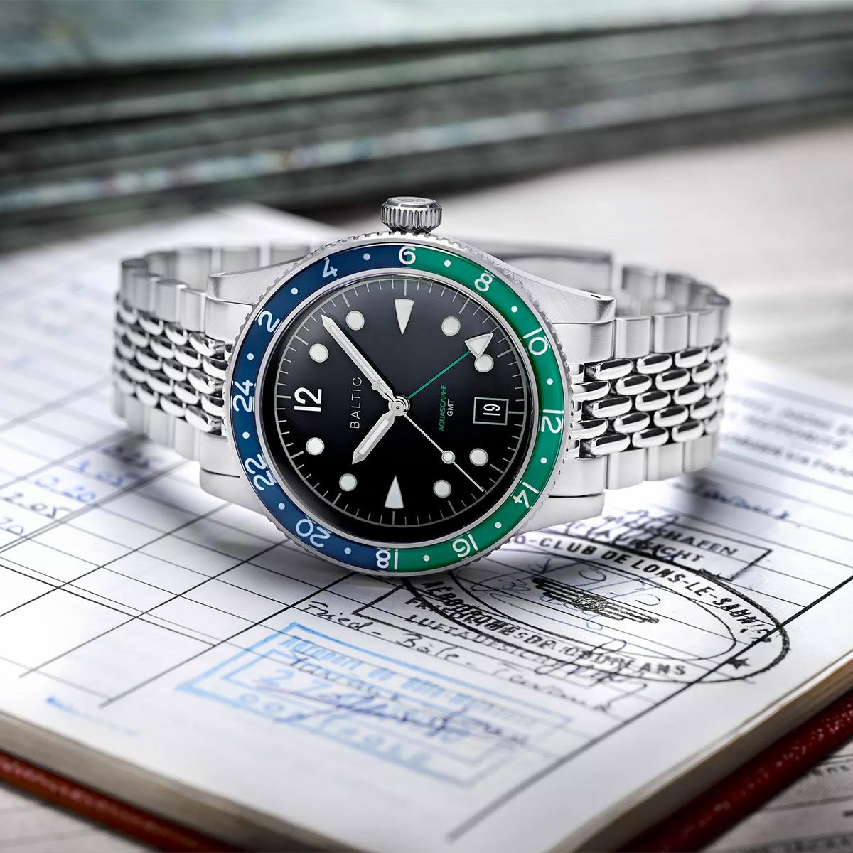 BALTIC WATCHES / バルチック アクアスカーフ GMT グリーン 