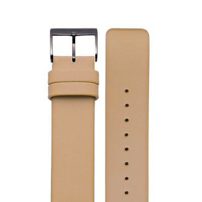 sazare / さざれ 替えベルト ブラック ミラー ベージュ カウレザーの公式ECサイト掲載画像