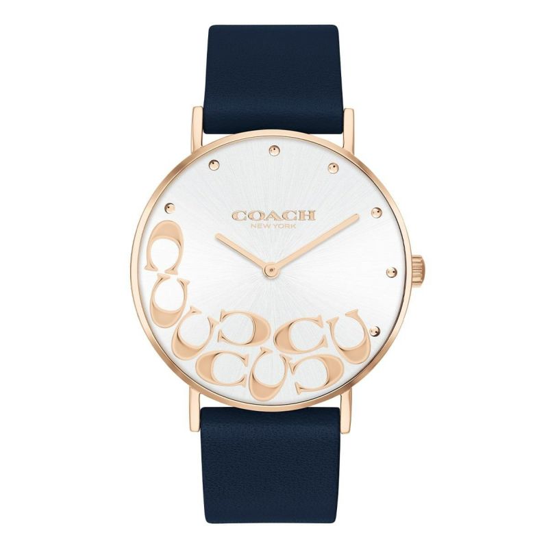 COACH | COACH / コーチ ペリー 36mm CGケース ネイビーレザー