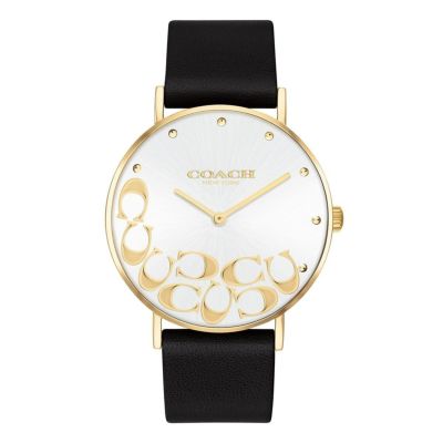 COACH | COACH / コーチ ペリー 36mm GPケース ブラックレザー