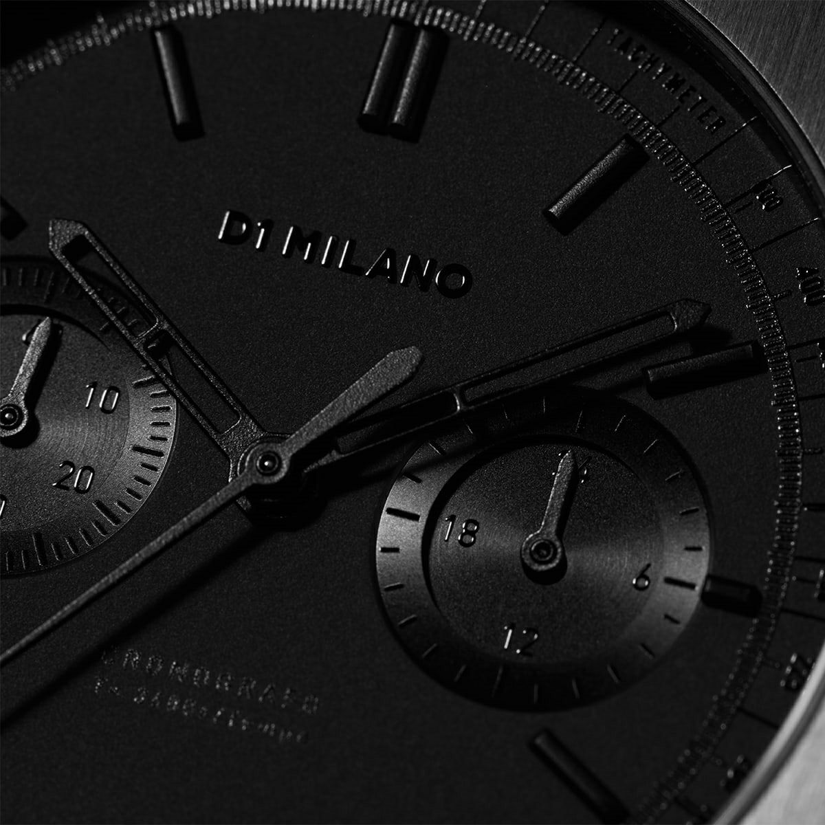 【D1 ミラノ特製トランプ&コマ外しツール付属】ディーワンミラノ クロノグラフ シャドウ プロジェクトシャドウ 商品詳細画像