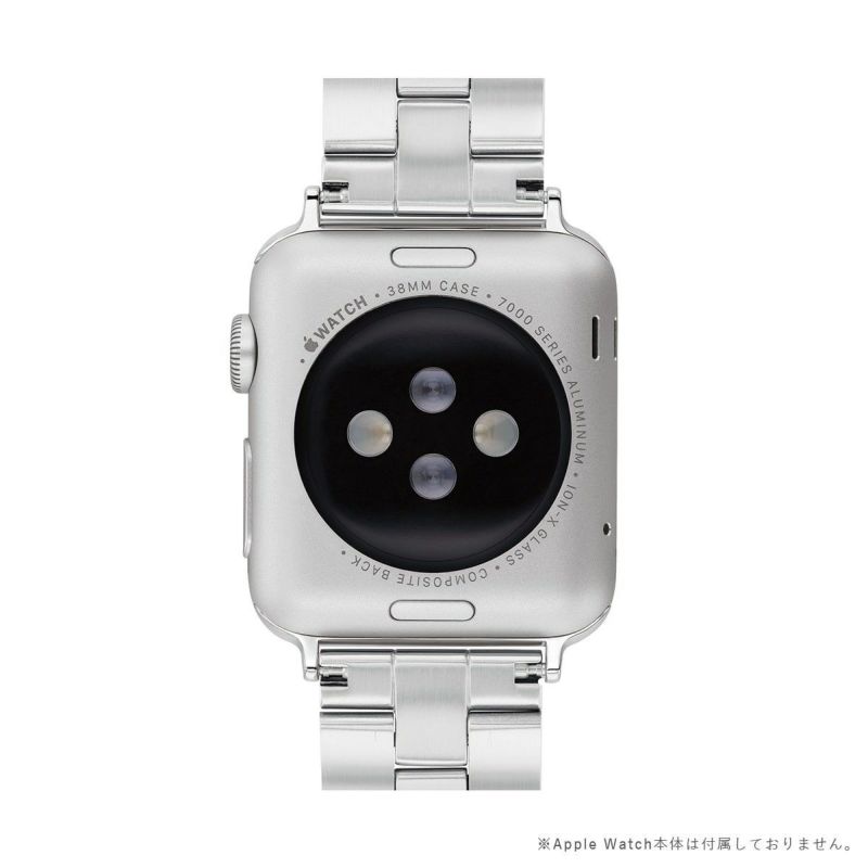 コーチ 38mm＆40mm アップルウォッチ用替えベルト SS ブレスレット レインボー エナメル SIG C Apple watch 商品詳細画像