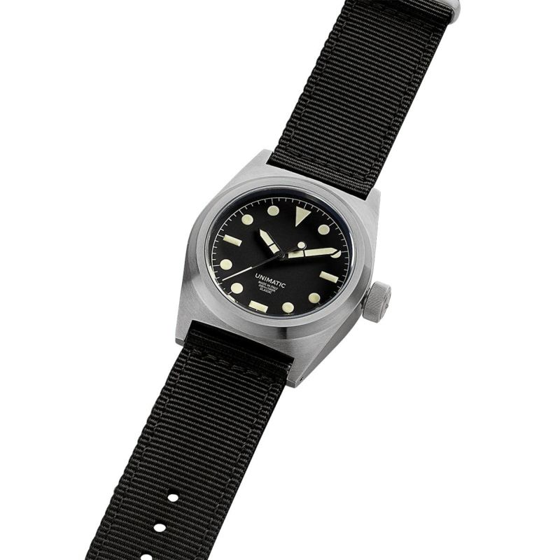 ウニマティック Unimatic Modello Due U2-BN - 腕時計(アナログ)