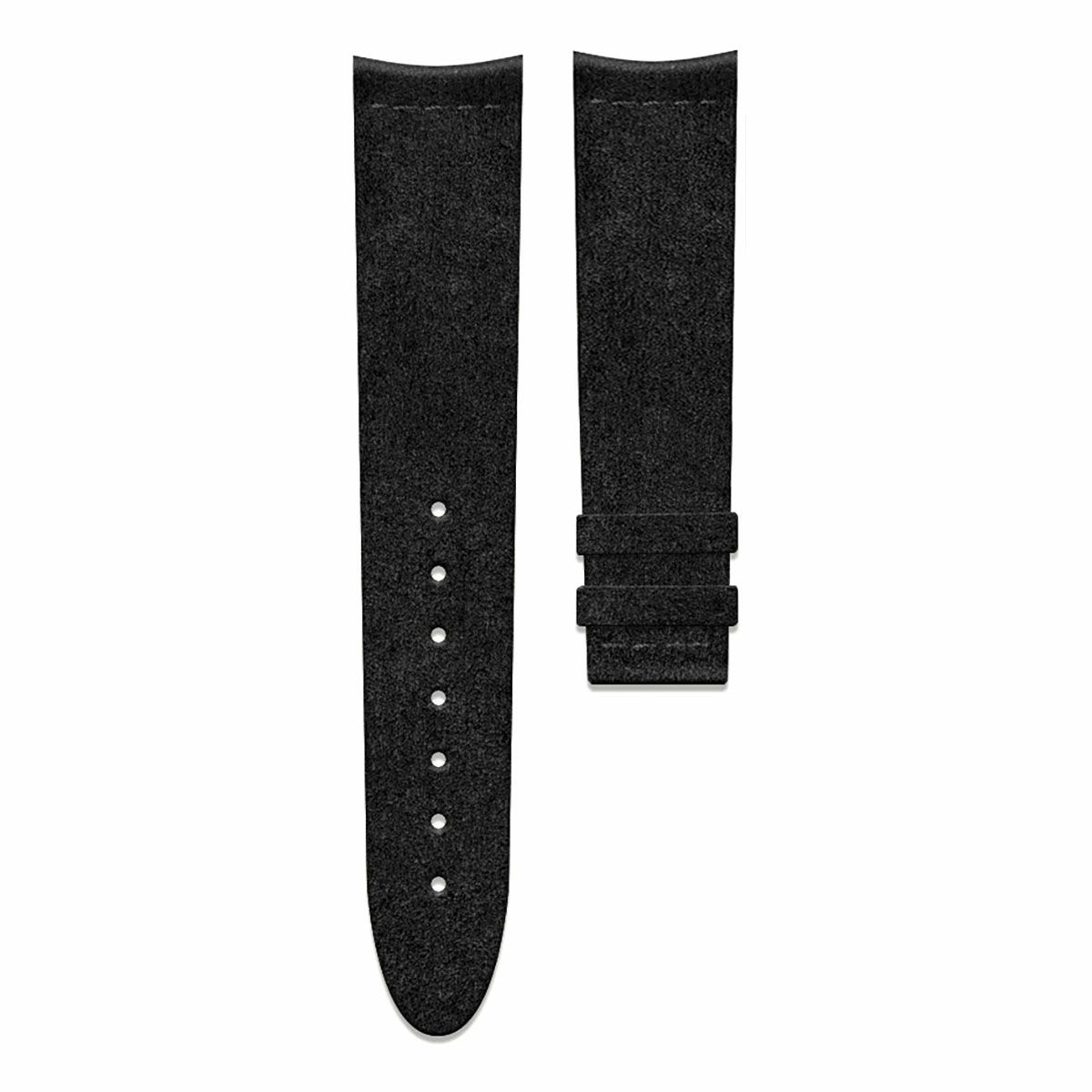 CORNICHE / コーニッシュ ヘリテージ 40mm用 替えベルト 22mm ブラック スウェードの公式ECサイト掲載画像