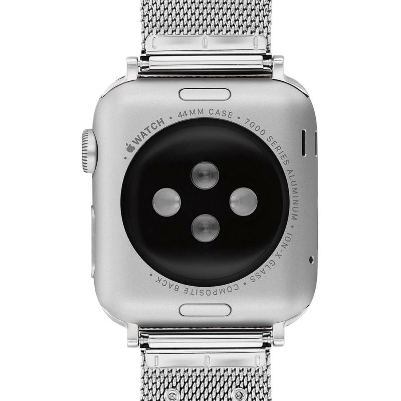 コーチ 42mm&44mm アップルウォッチ用 替えベルト ストラップ シルバー メッシュブレスレット Apple watch 商品詳細画像