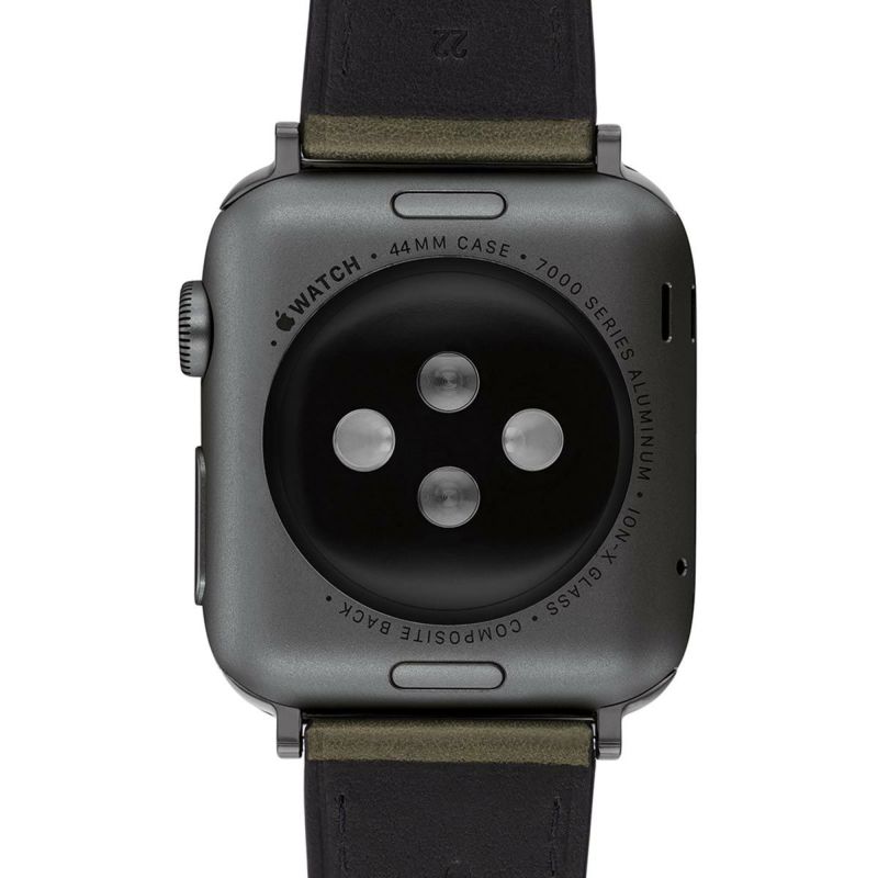 コーチ 42mm&44mm アップルウォッチ用 替えベルト ストラップ ファティーグ レザー Apple watch 商品詳細画像