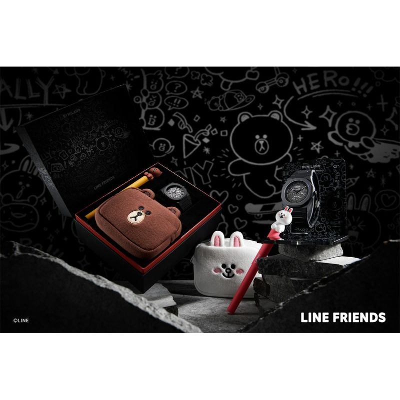 【世界300セット限定】 ディーワンミラノ ラインフレンズ LINE FRIENDS 商品詳細画像