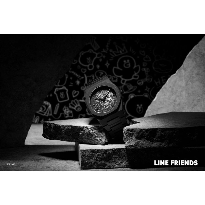 【世界300セット限定】 ディーワンミラノ ラインフレンズ LINE FRIENDS 商品詳細画像