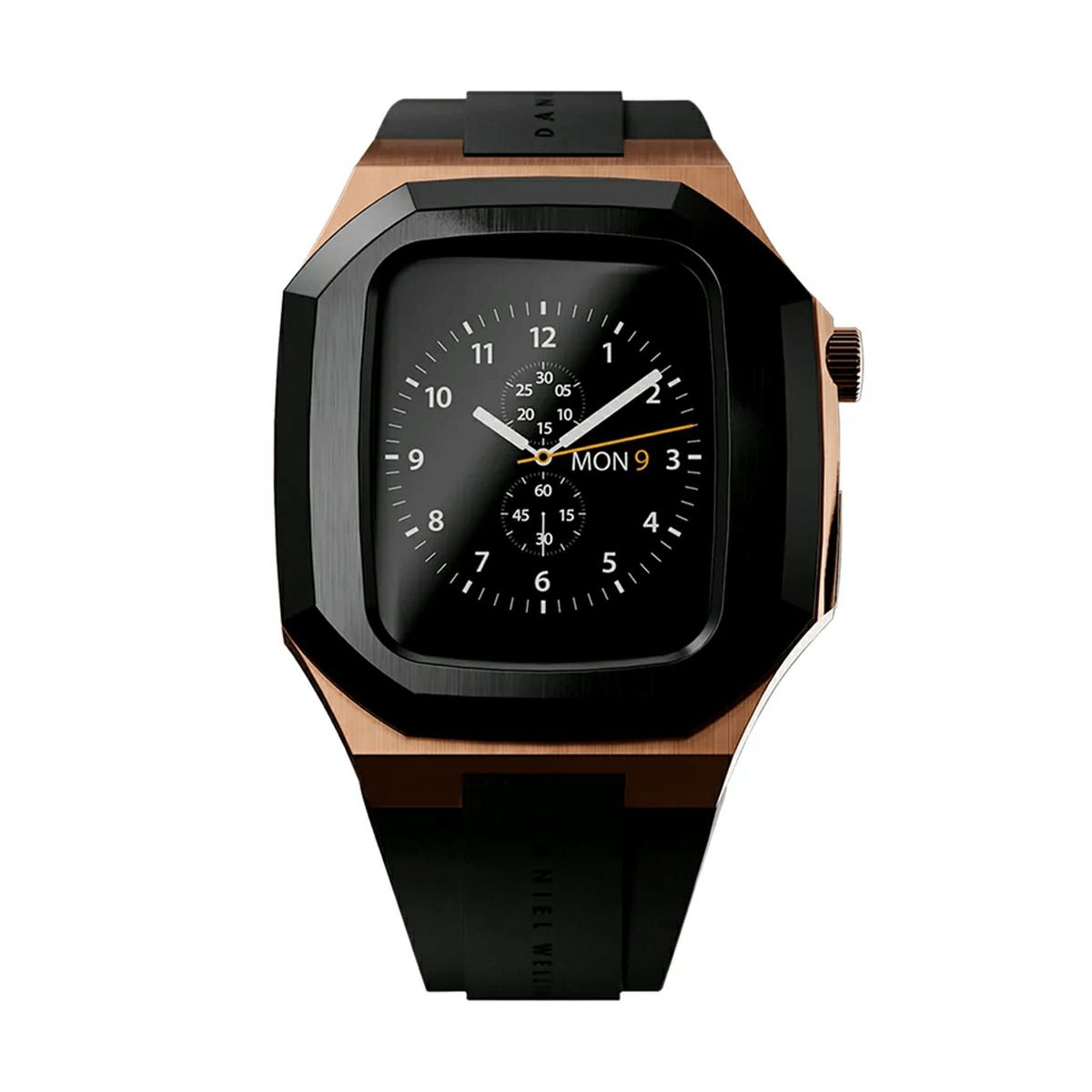 Daniel Wellington ダニエルウェリントン スウィッチ 40mm Apple Watch アップルウォッチ ケース ブラック 腕時計用 替えベルト 替えバンド メンズ レディース