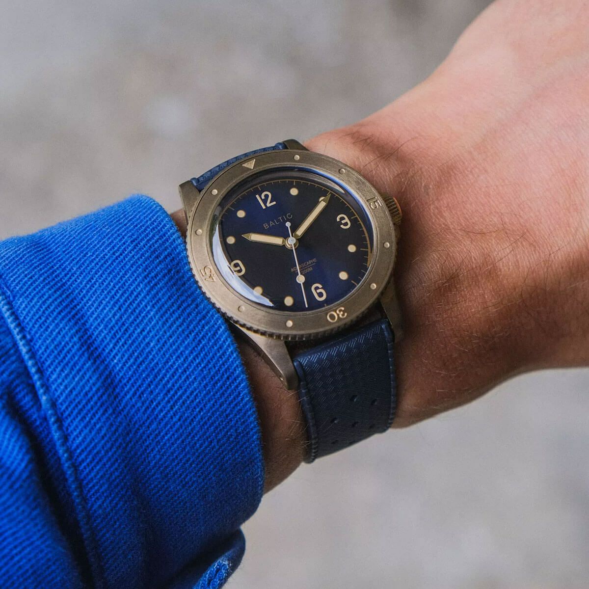 BALTIC WATCHES / バルチック アクアスカーフ ブロンズ ブルーダイアル 