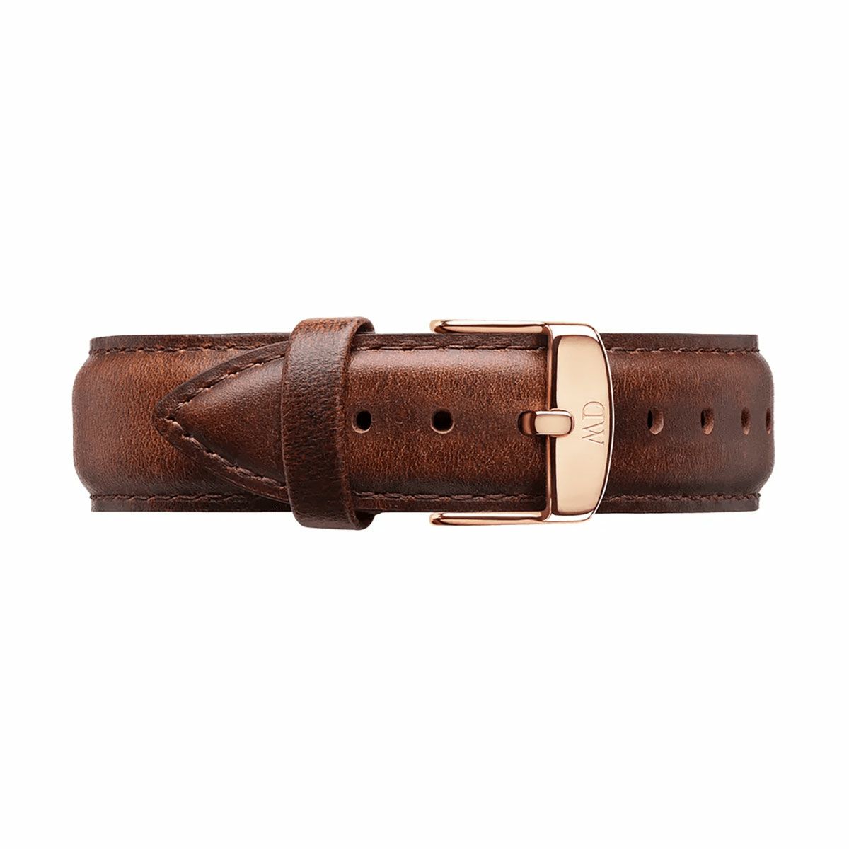 Daniel Wellington / ダニエルウェリントン クラシック 40mm用 付替バンド レザーリストバンド セイントモーズ（セントアンドルーズ）/ローズ 20mmの公式ECサイト掲載画像