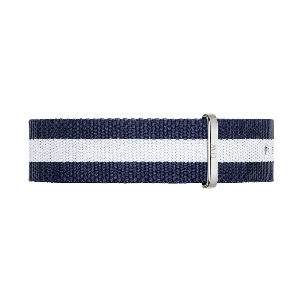 Daniel Wellington / ダニエルウェリントン クラシック 40mm用 付替バンド ナトーリストバンド グラスゴー/シルバー 20mmの公式ECサイト掲載画像