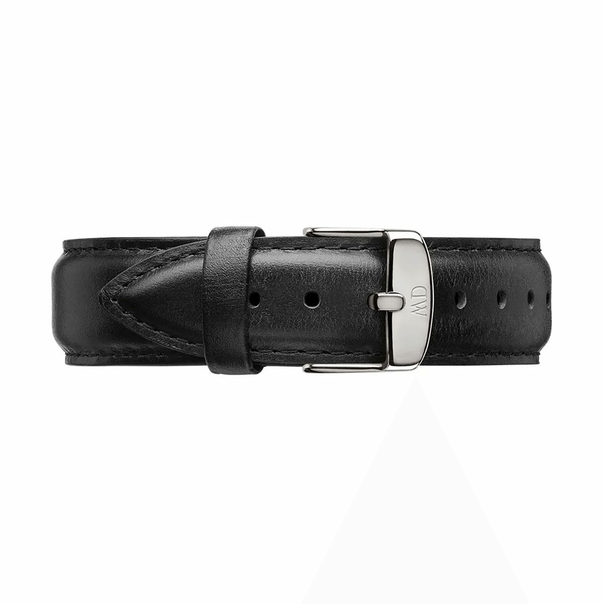 Daniel Wellington / ダニエルウェリントン クラシック 40mm用 付替バンド レザーリストバンド シェフィールド/シルバー 20mmの公式ECサイト掲載画像