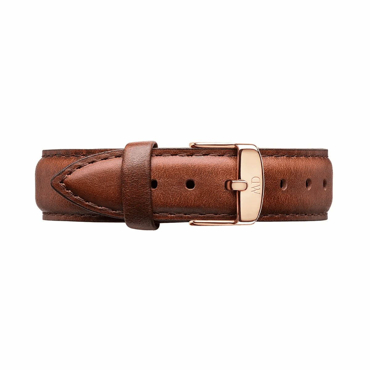 Daniel Wellington / ダニエルウェリントン クラシック 36mm用 付替バンド レザーリストバンド セイントモーズ（セントアンドルーズ）/ローズ 18mmの公式ECサイト掲載画像