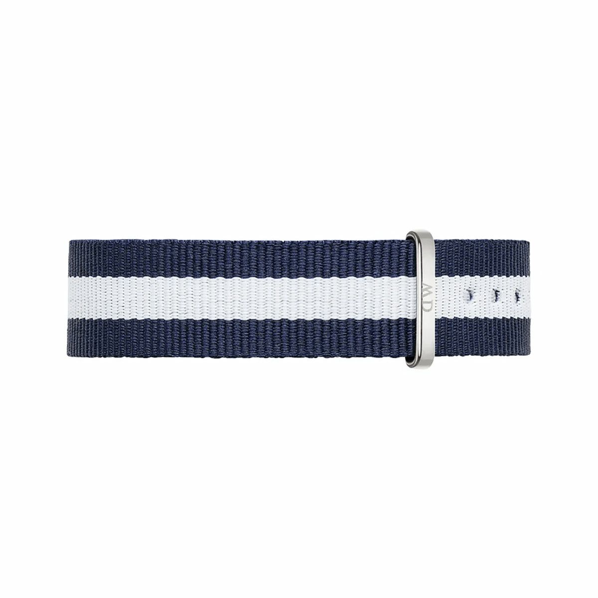 Daniel Wellington / ダニエルウェリントン クラシック 36mm用 付替バンド ナトーリストバンド グラスゴー/シルバー 18mmの公式ECサイト掲載画像