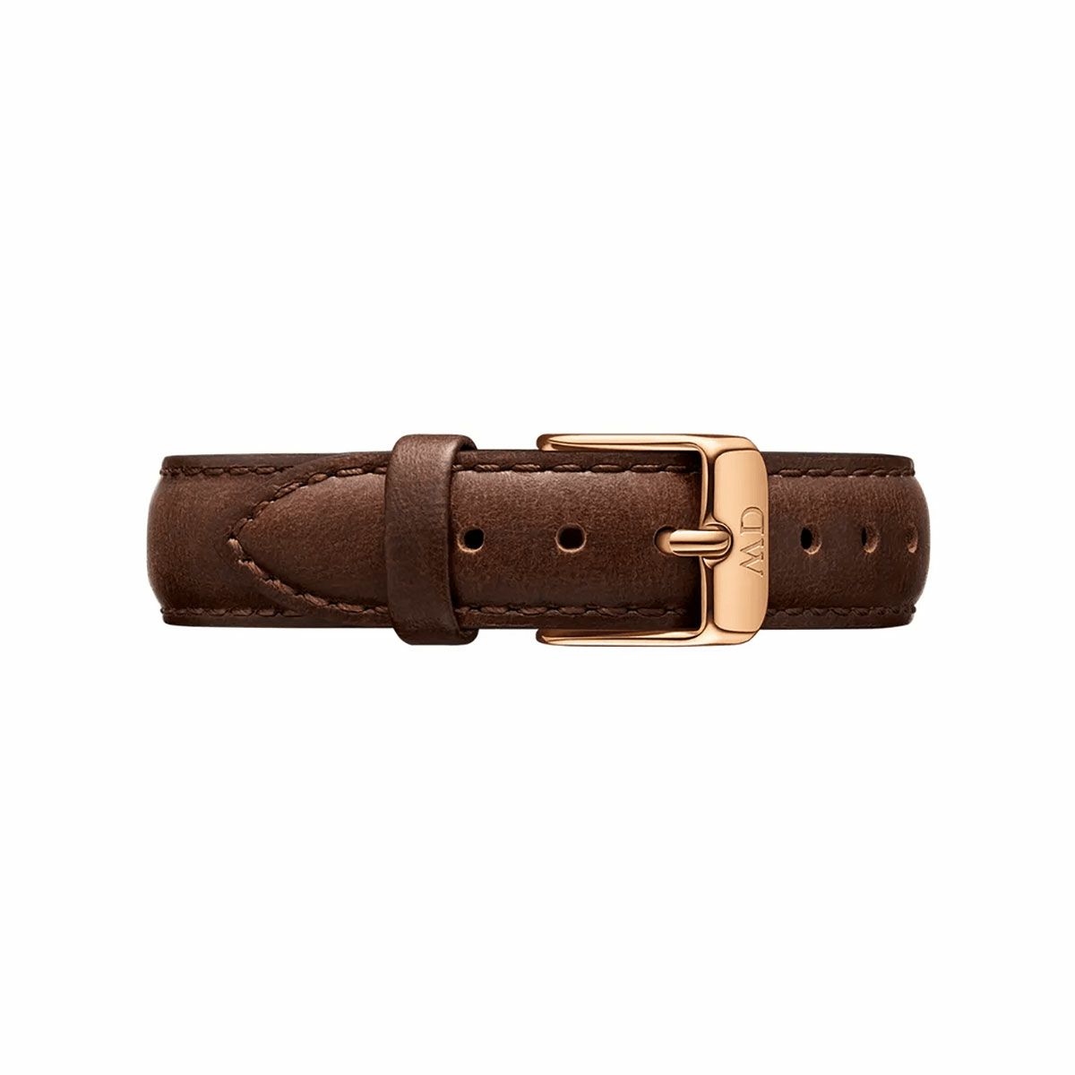 Daniel Wellington / ダニエルウェリントン クラシックペティット 32mm用 付替バンド クラシックペティット レザーリストバンド ブリストル/ローズゴールド 14mmの公式ECサイト掲載画像