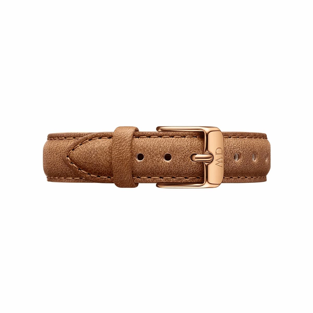 Daniel Wellington / ダニエルウェリントン クラシックペティット 32mm用 付替バンド クラシックペティット レザーリストバンド ダラム/ローズゴールド 14mmの公式ECサイト掲載画像