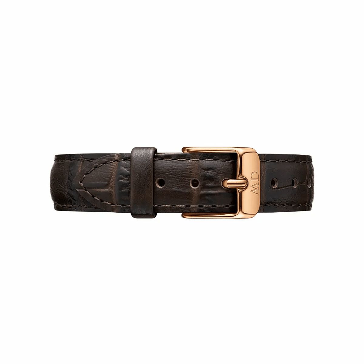 Daniel Wellington / ダニエルウェリントン クラシックペティット 32mm用 付替バンド クラシックペティット レザーリストバンド ヨーク/ローズゴールド 14mmの公式ECサイト掲載画像