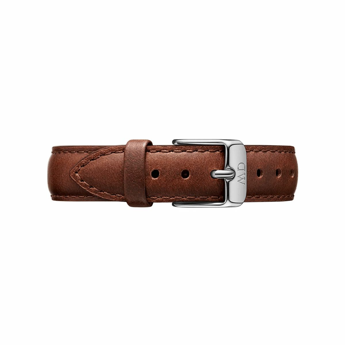Daniel Wellington / ダニエルウェリントン クラシックペティット 32mm用 付替バンド クラシックペティット レザーリストバンド セントモーズ/シルバー 14mmの公式ECサイト掲載画像