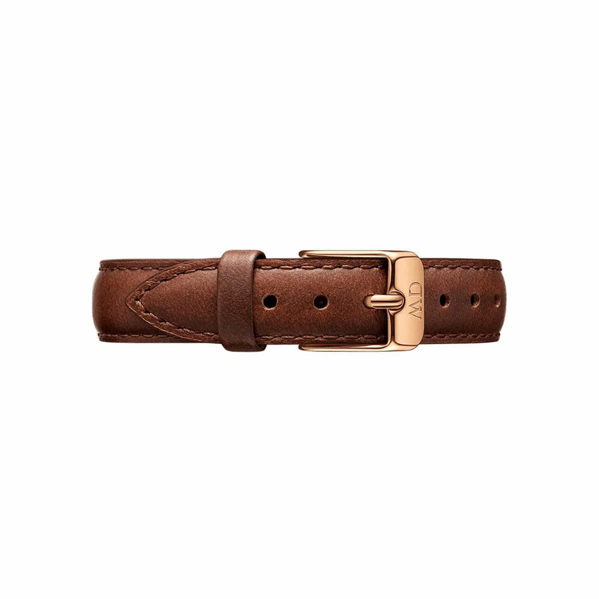 Daniel Wellington / ダニエルウェリントン クラシックペティット 28mm用 付替バンド クラシックペティット レザーリストバンド セントモーズ/ローズゴールド 12mmの公式ECサイト掲載画像