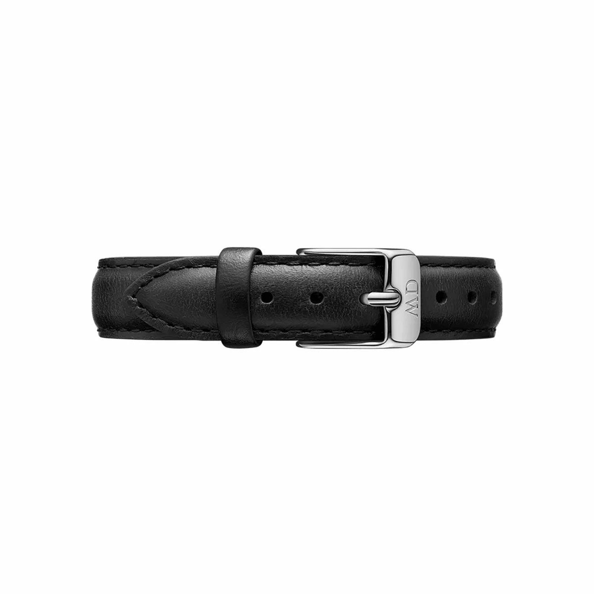Daniel Wellington / ダニエルウェリントン クラシックペティット 28mm用 付替バンド クラシックペティット レザーリストバンド シェフィールド/シルバー 12mmの公式ECサイト掲載画像