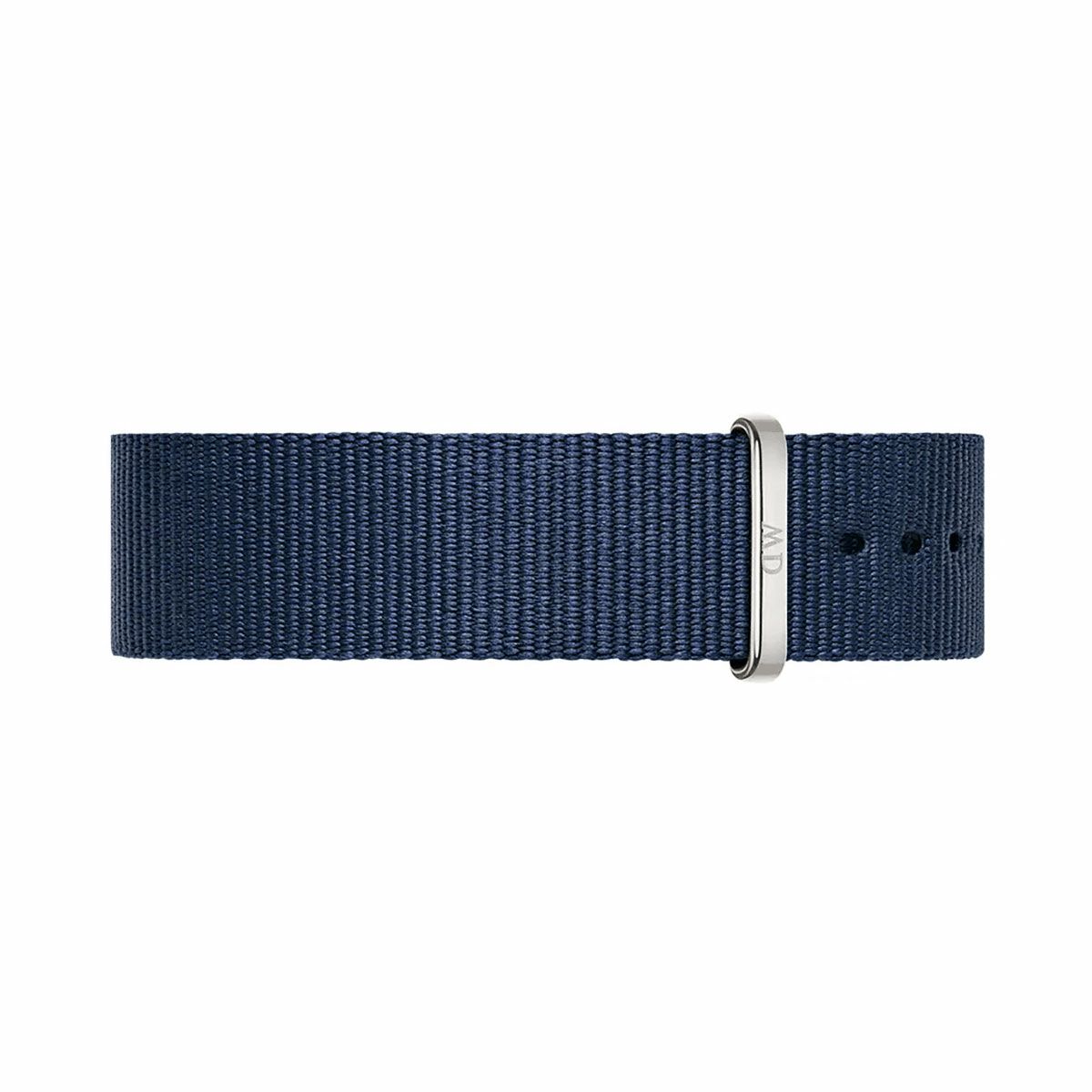 Daniel Wellington / ダニエルウェリントン クラシック 40mm用 付替バンド ナトーリストバンド クラシックベイズウォーター シルバー 20mmの公式ECサイト掲載画像