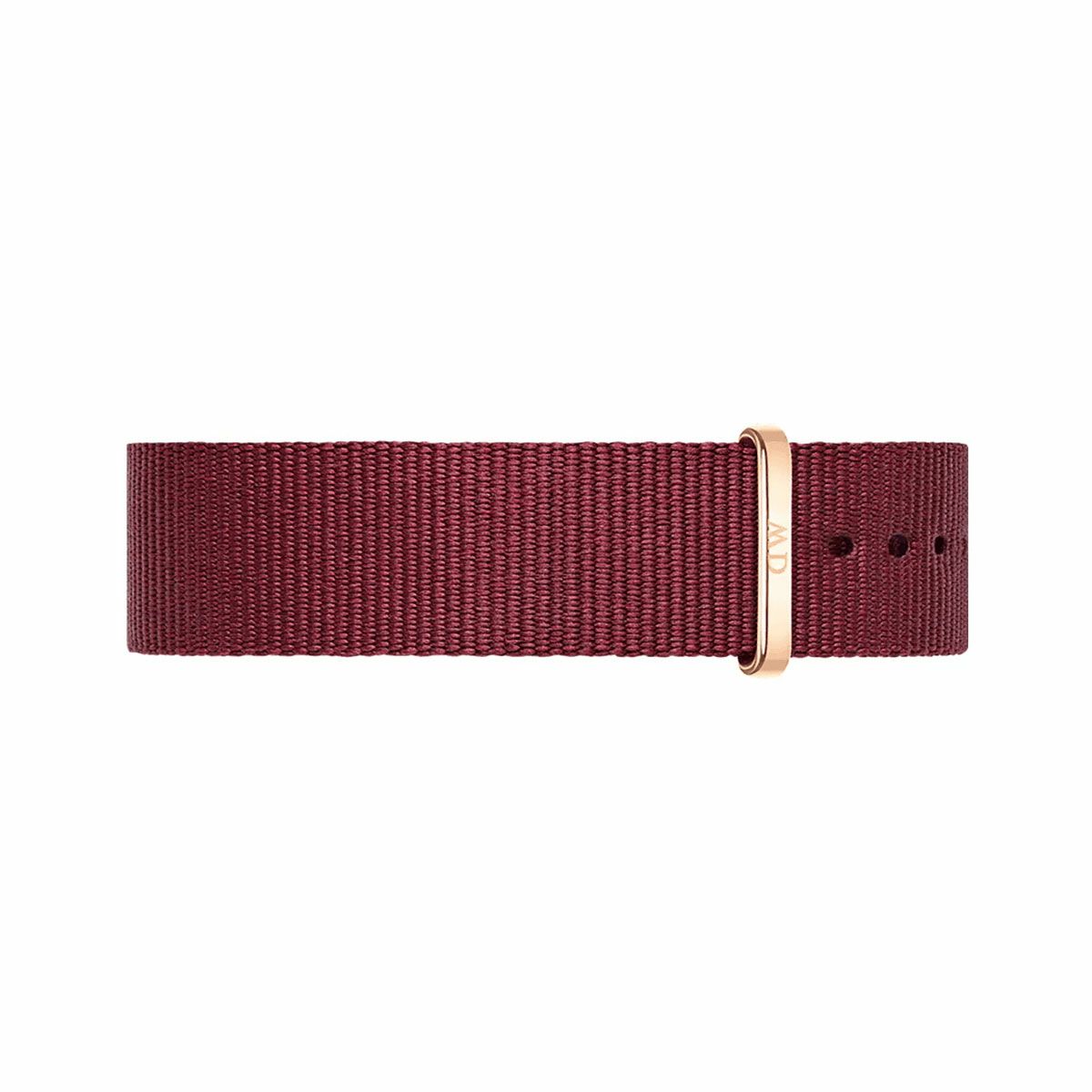 Daniel Wellington / ダニエルウェリントン クラシック 36mm用 付替バンド ナトーリストバンド クラシックロゼリン ローズゴールド 18mmの公式ECサイト掲載画像