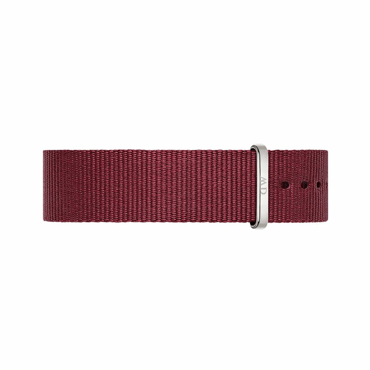 Daniel Wellington / ダニエルウェリントン クラシック 36mm用 付替バンド ナトーリストバンド クラシックロゼリン シルバー 18mmの公式ECサイト掲載画像