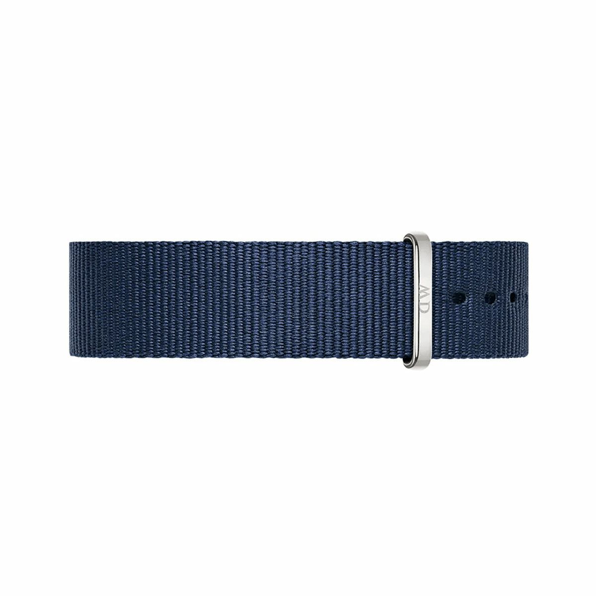 Daniel Wellington / ダニエルウェリントン クラシック 36mm用 付替バンド ナトーリストバンド クラシックベイズウォーター シルバー 18mmの公式ECサイト掲載画像