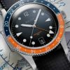 【受注販売】 バルチック アクアスカーフ GMT オレンジ/ブルー オートマチック ブルーラバーベルト 商品詳細画像