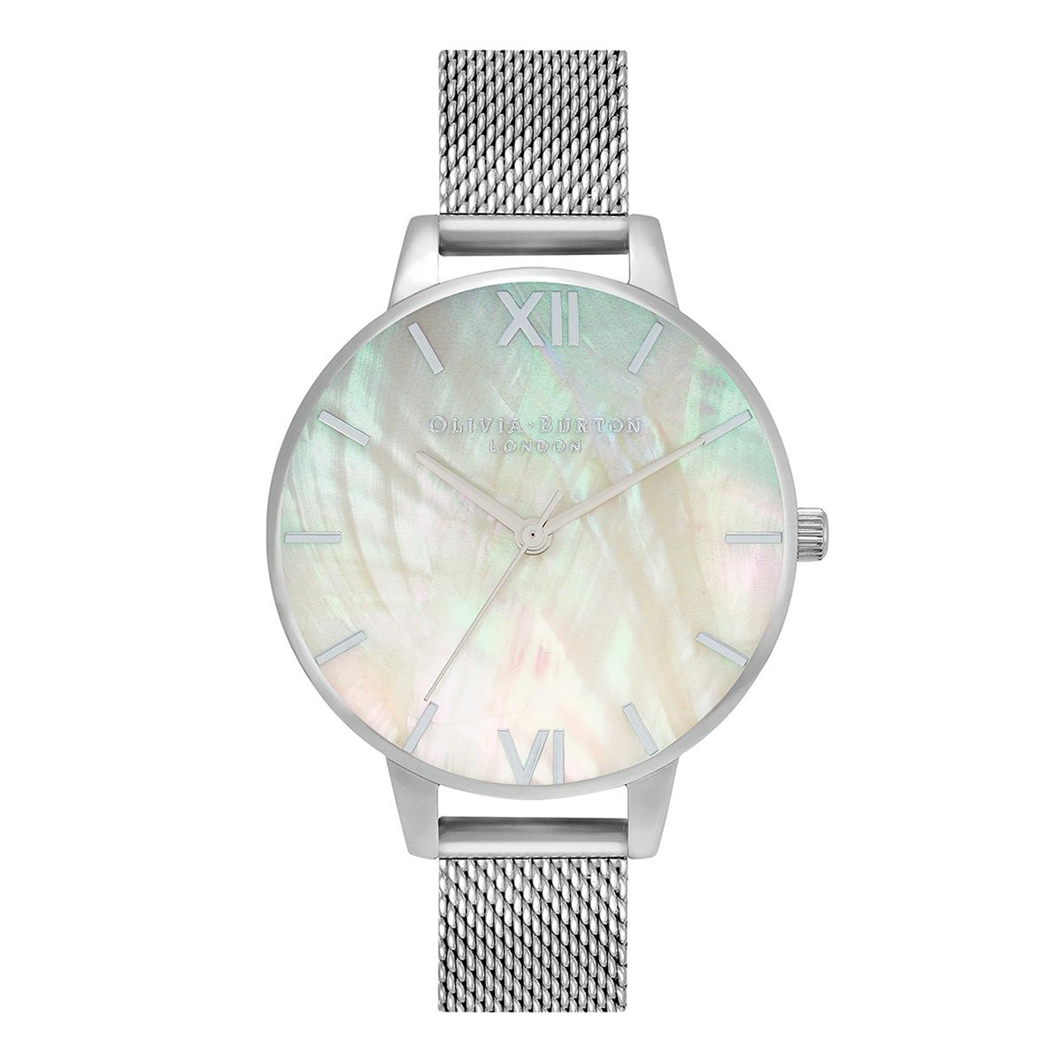 廃盤 OLIVIA BURTON / オリビア・バートン アンダーザシー - デミ グレー ホワイト オンブル シルバー メッシュの公式ECサイト掲載画像