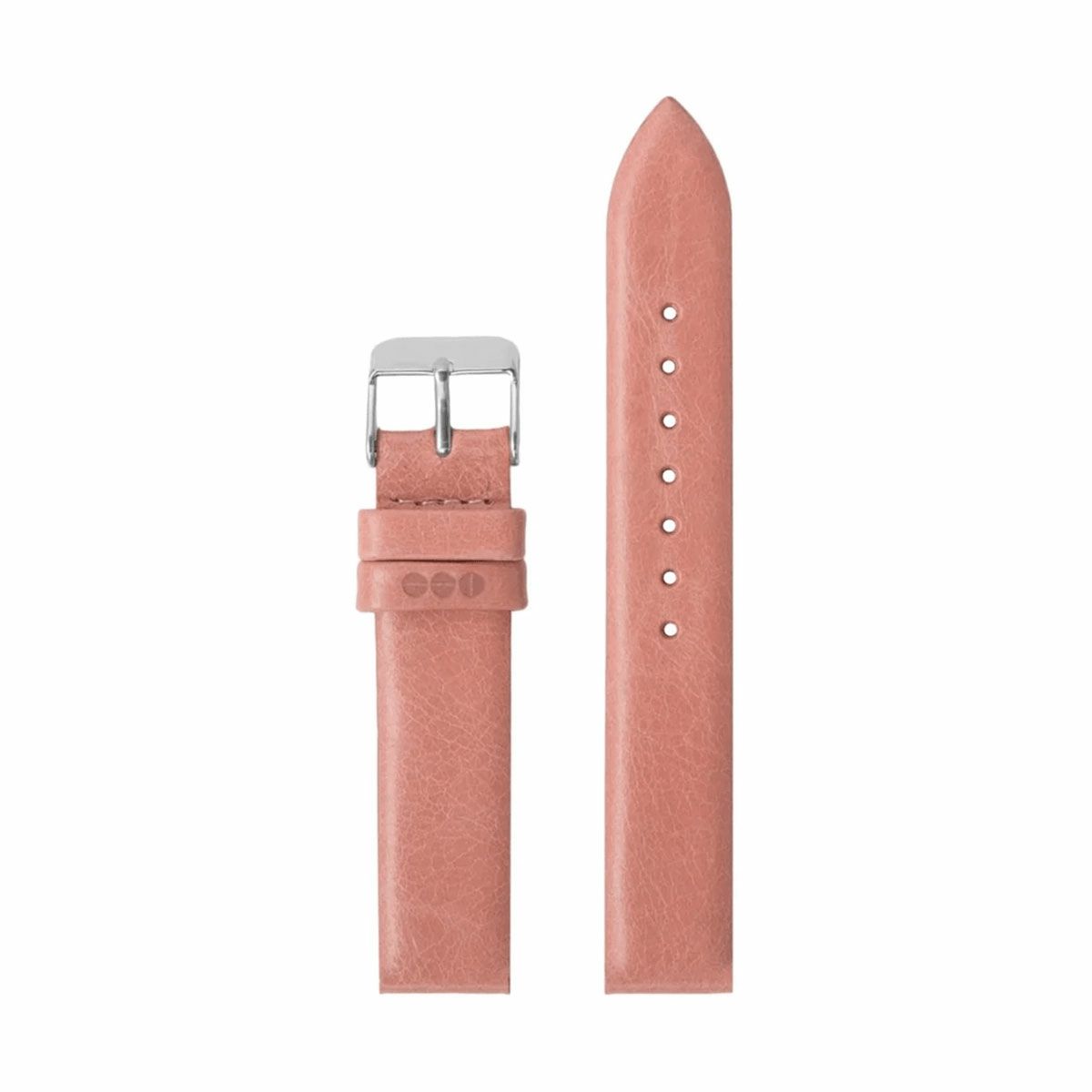 KOMONO / コモノ 替えベルト ストラップ : 16.5mm レザー/ブラッシュ シルバーの公式ECサイト掲載画像