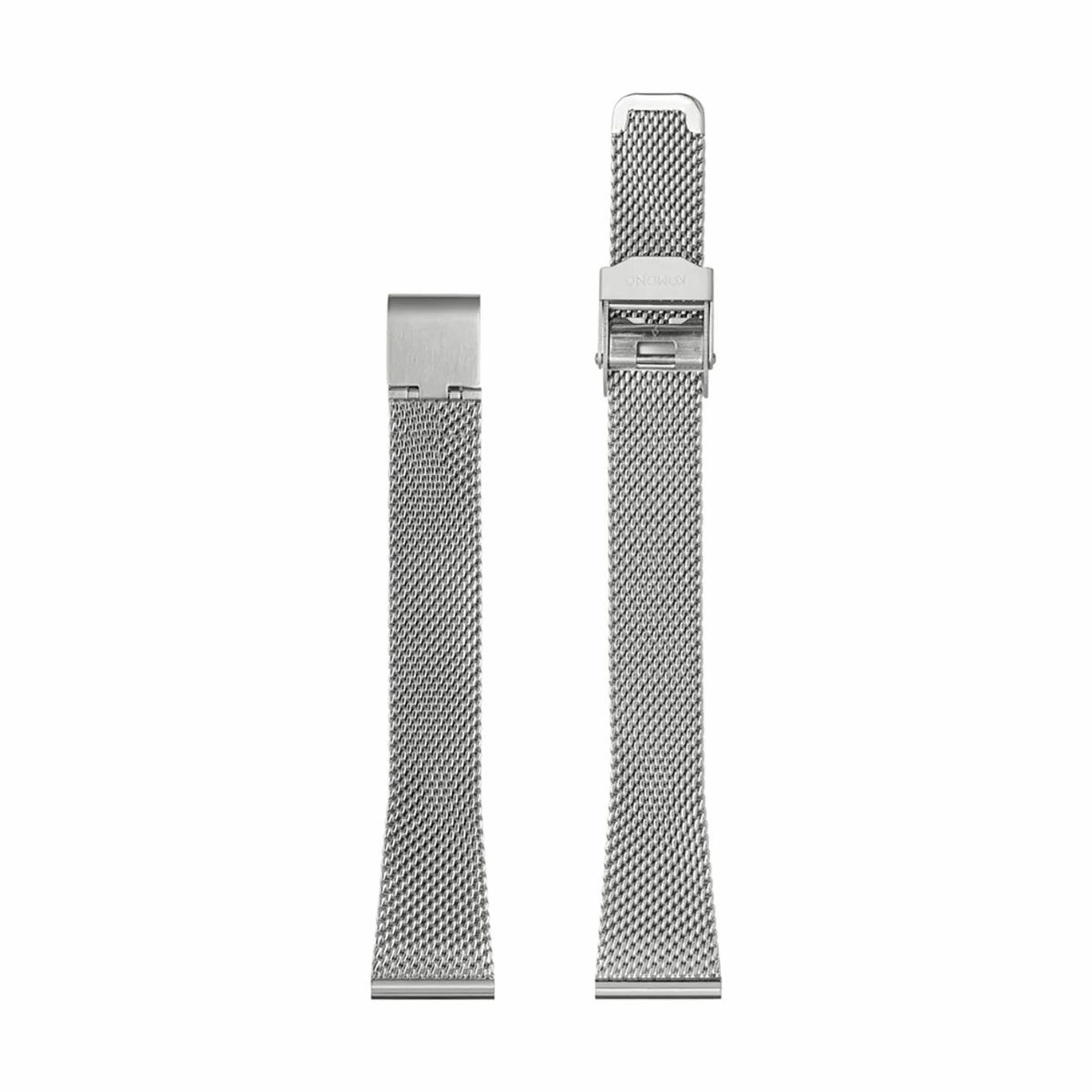 KOMONO / コモノ 替えベルト ストラップ : 12mm メッシュ/シルバーの公式ECサイト掲載画像