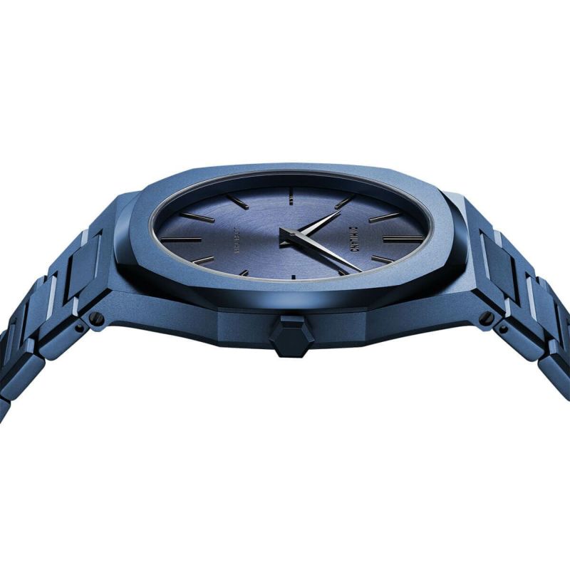 正規代理店 D1 MILANO D1ミラノ 腕時計 メンズ UTDJ01 ULTRA THIN ウルトラシン ダブル デニム エバー グリー