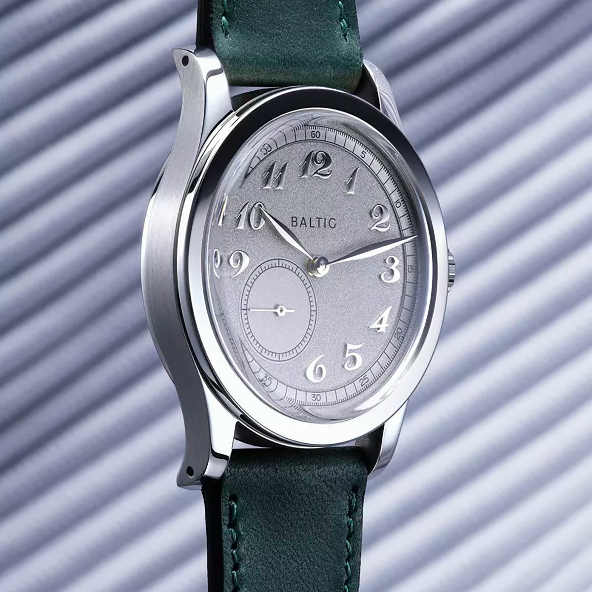 BALTIC WATCHES / バルチック マイクロローター シルバー グリーン  