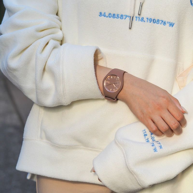 ICE-WATCH / アイスウォッチ ICE glam brushed - セピア - ミディアム