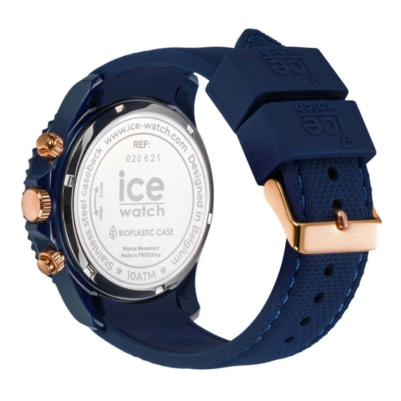 ICE-WATCH / アイスウォッチ ICE chrono - ダークブルー ローズ ICE-WATCH / アイスウォッチ ICE chrono - ダークブルー ローズ